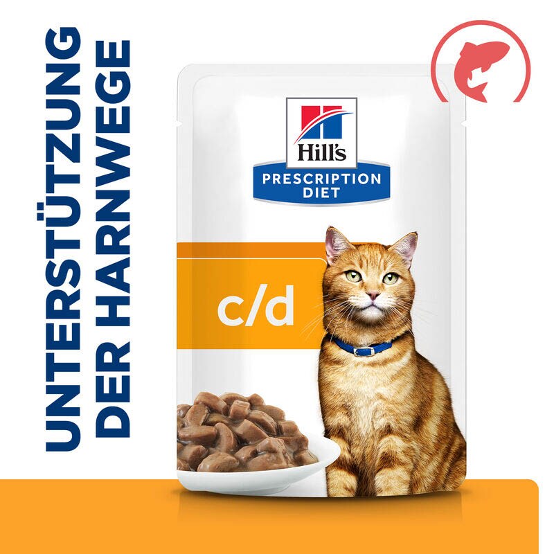 Hills Prescription Diet c/d Multicare Huhn Frischebeutel Katze_1