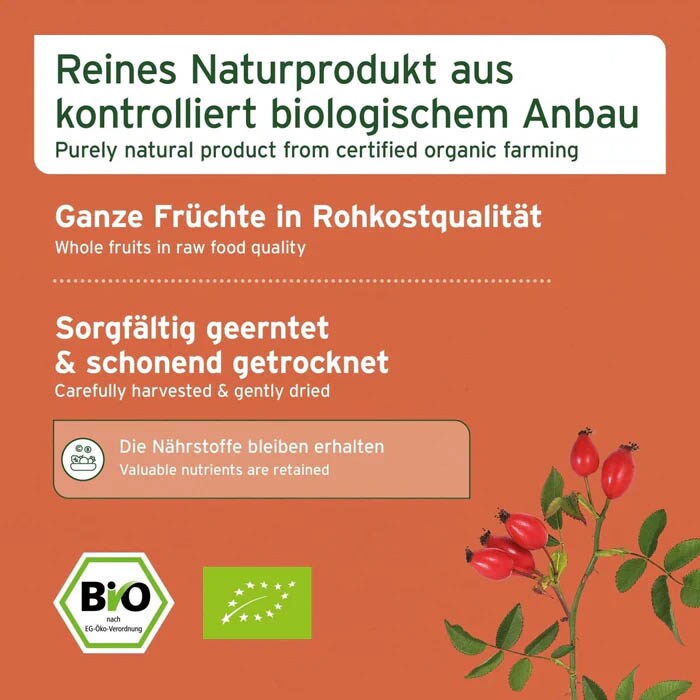 AniForte Bio Hagebutten - Ganze Früchte _2