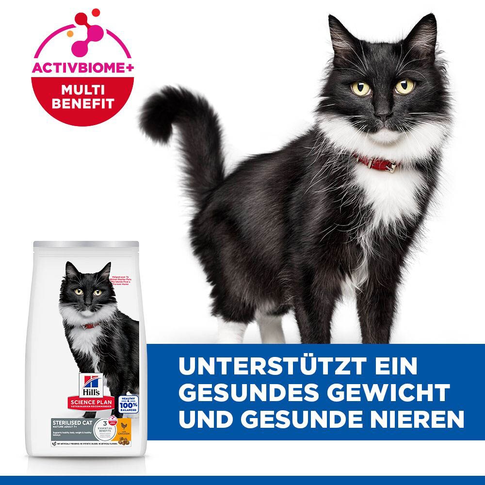 Hills Science Plan Sterilised Cat Mature Adult 7+ mit Chicken  _7