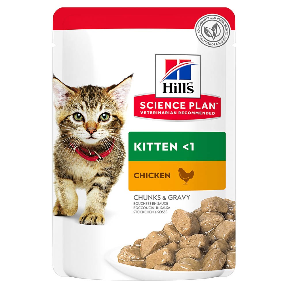 Hills Science Plan Kitten Frischebeutel Huhn_0