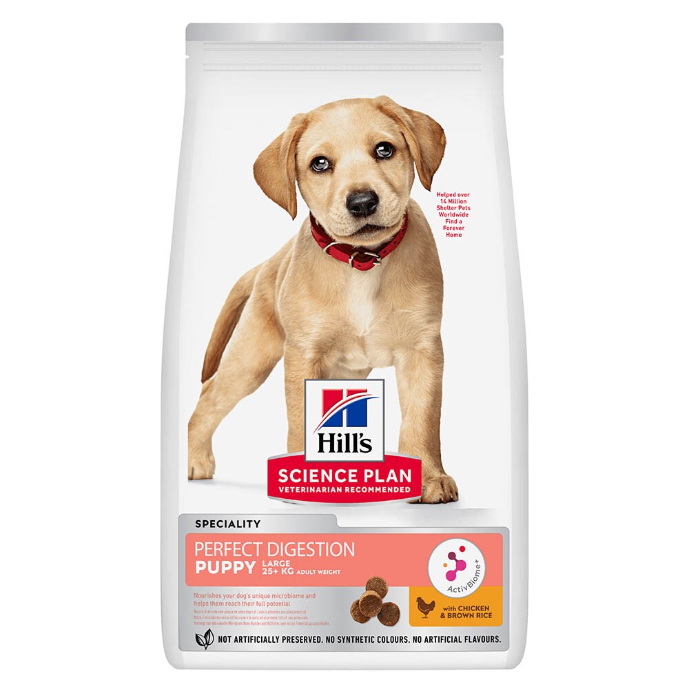 Hills Science Plan Perfect Digestion Large Breed Welpenfutter mit Huhn und braunem Reis_0