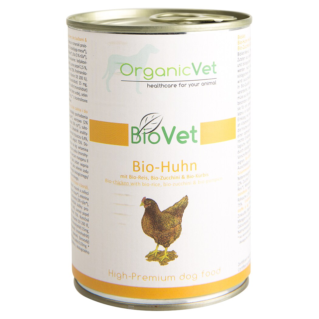 OrganicVet BioVet Huhn Nassfutter für Hunde_0