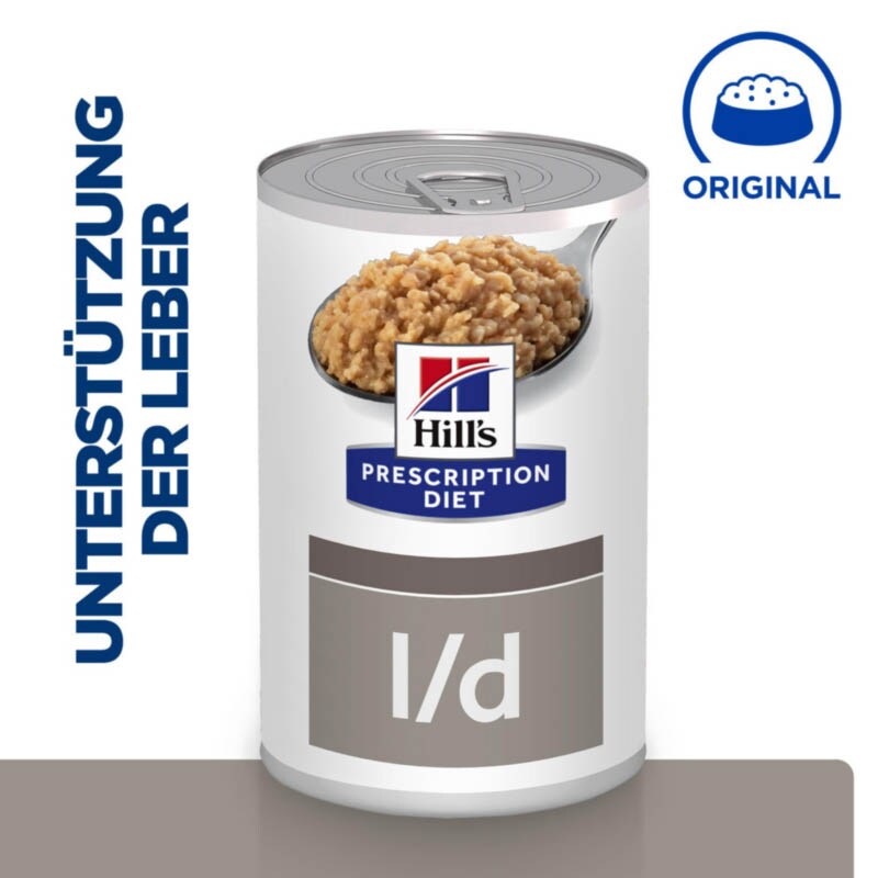 Hills Prescription Diet l/d Dose Hund_1