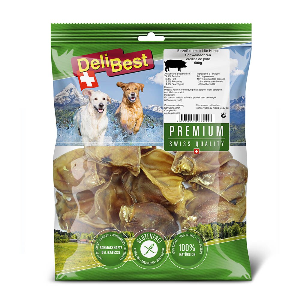 DeliBest Premium Schweineohren_0