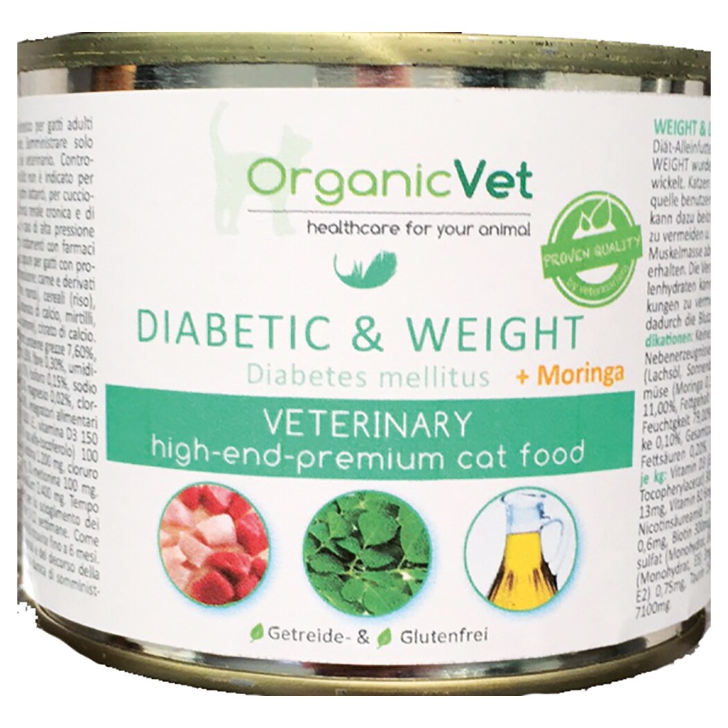OrganicVet Diabetic & Weight Nassfutter für Katzen_0
