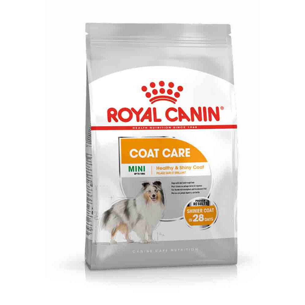 Royal Canin Coat Care Mini Trockenfutter für kleine Hunde für glänzendes Fell_1