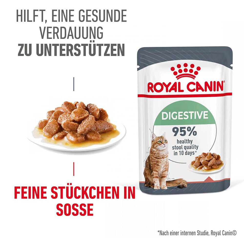 Royal Canin Digestive Nassfutter für Katzen in Soße mit empfindlicher Verdauung_0