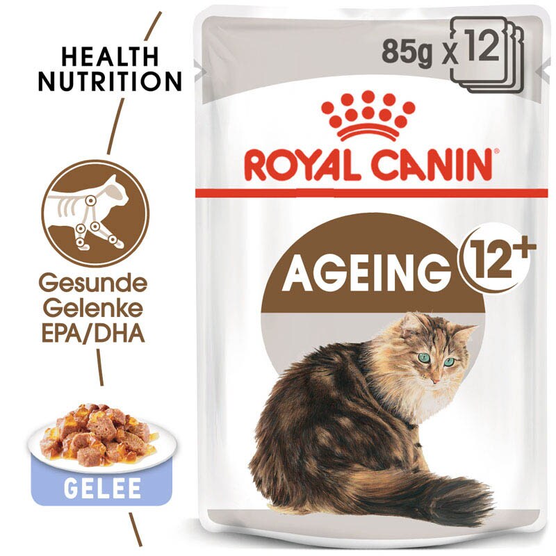 Royal Canin Ageing 12+ in Gelee Nassfutter für ältere Katzen_0