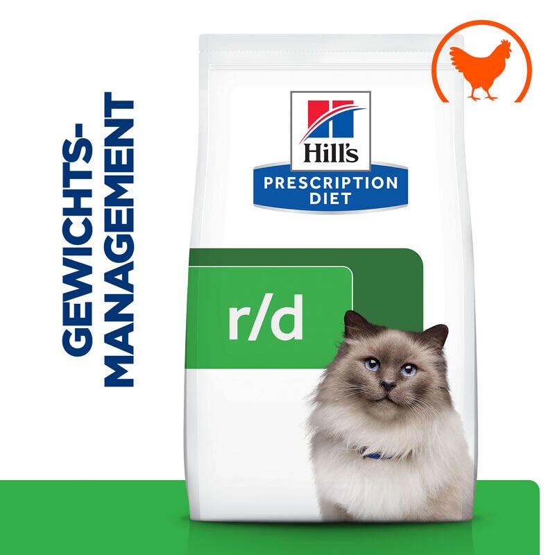 Hills Prescription Diet r/d Weight Reduction Trockenfutter Katze_1