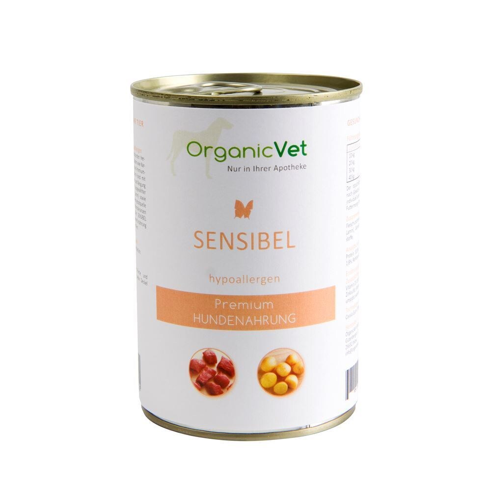 OrganicVet Sensibel hypoallergen Nassfutter für Hunde_0