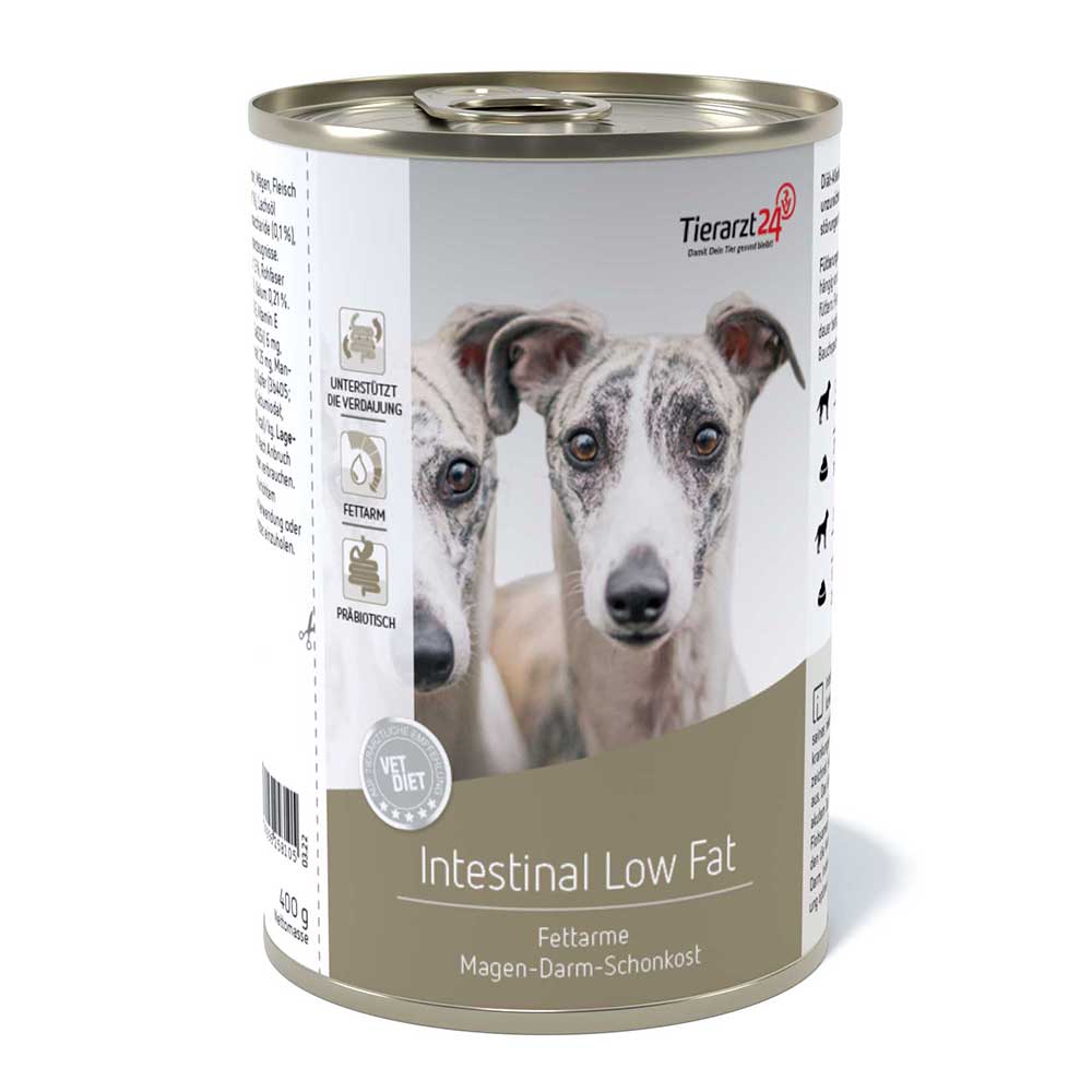 Tierarzt24 Vet Diet Intestinal Low Fat Nassfutter für Hunde_0
