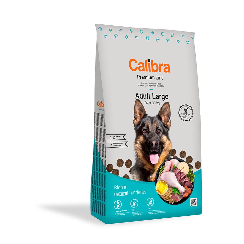 Calibra Premium Line Adult Large Trockenfutter für Hunde_0
