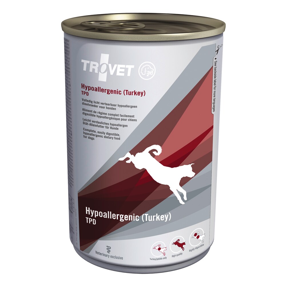 Trovet Hypoallergenic Truthahn-Kartoffel (TPD) Nassfutter für Hunde_0