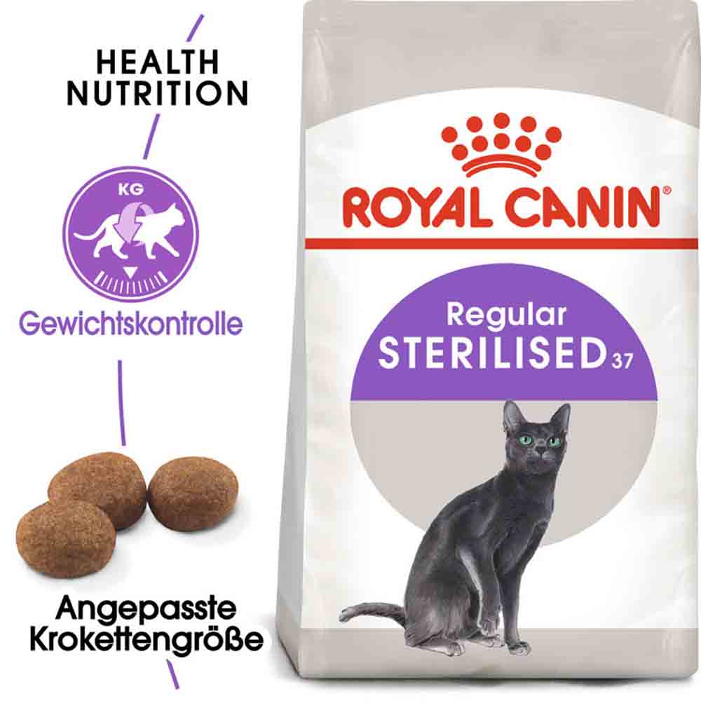 Royal Canin Sterilised Trockenfutter für kastrierte Katzen_0