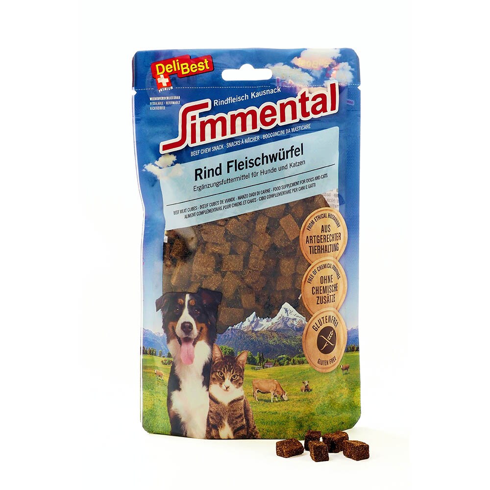 DeliBest Simmental Rindfleischwürfel Snacks_0