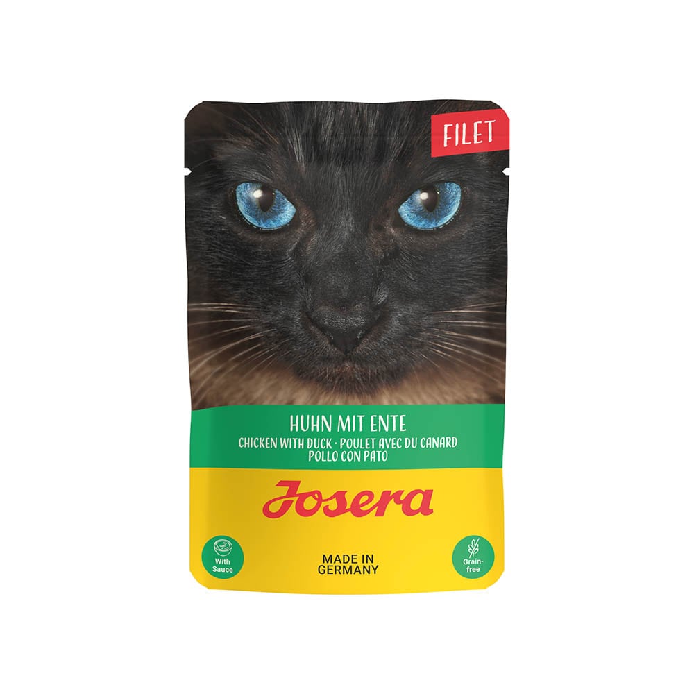 Josera Filet Huhn mit Ente Nassfutter für Katzen_0