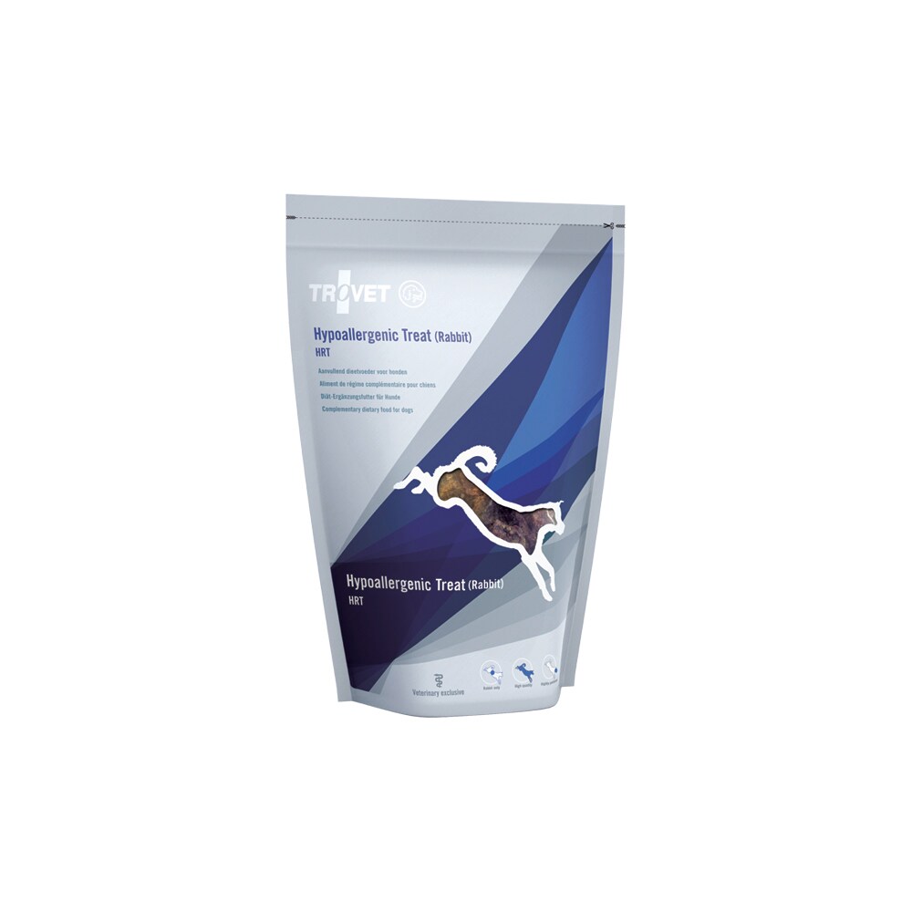 Trovet Hypoallergenic Treat Kaninchen (HRT) Leckerchen für Hunde_0