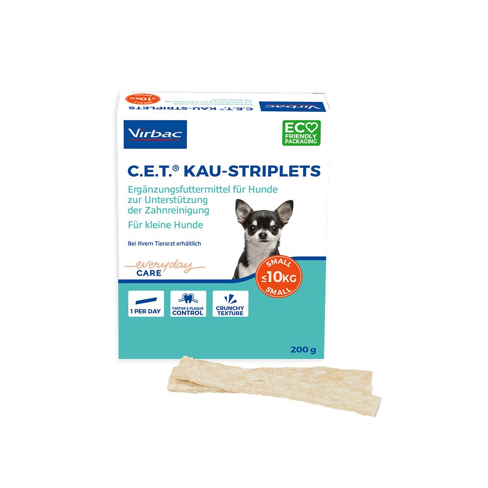 Virbac C.E.T. Kau-Striplets für kleine Hunde_0