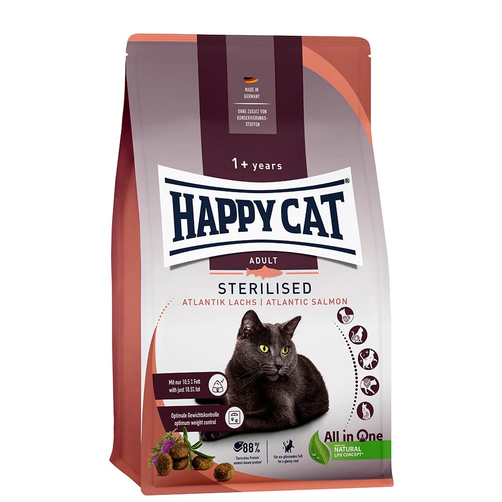 Happy Cat Sterilised Adult Atlantik Lachs_0