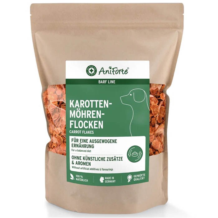 AniForte BARF-Line Karotten-Möhrenflocken_0