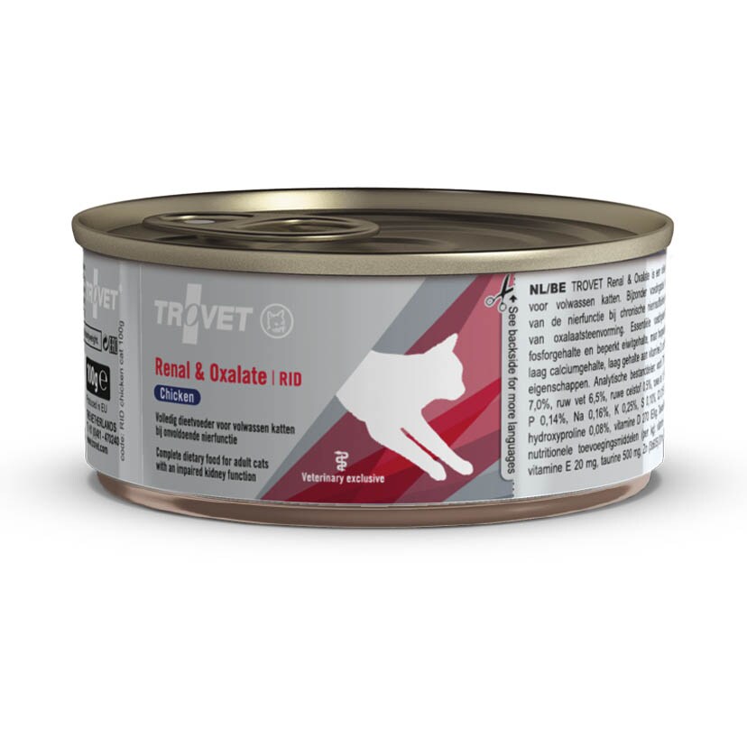 Trovet Renal & Oxalate Huhn (RID) Nassfutter für Katzen_0