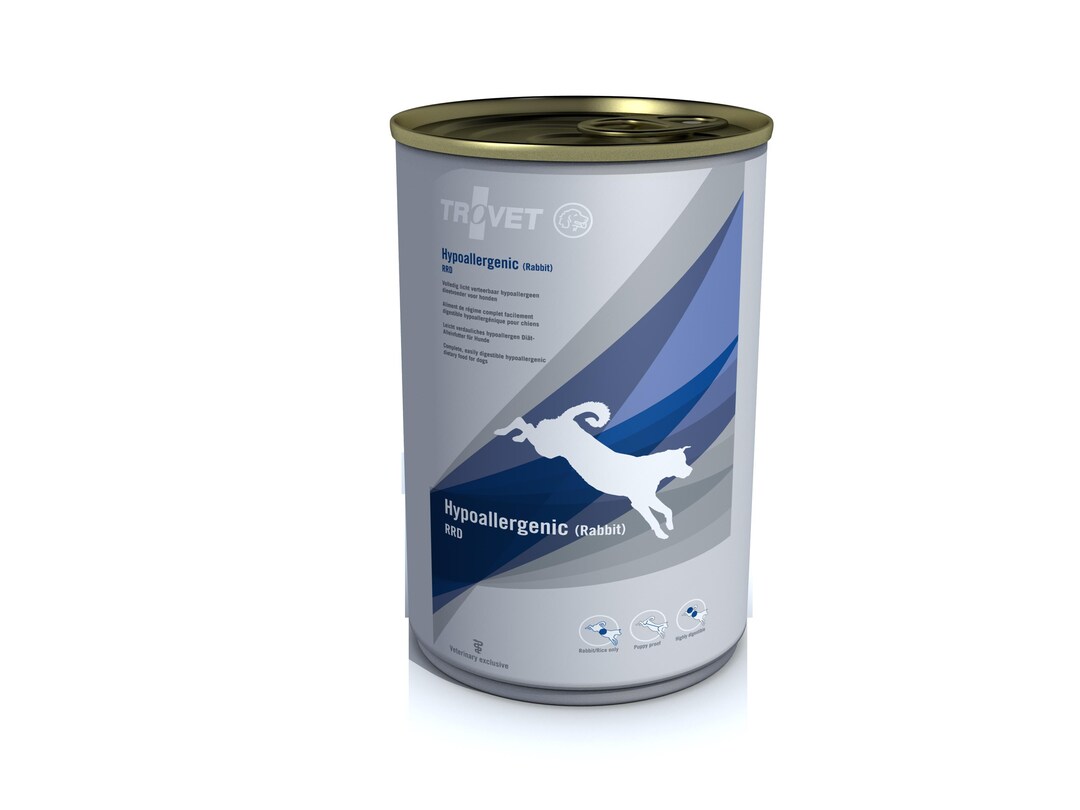 Trovet Hypoallergenic Kaninchen-Reis (RRD) Nassfutter für Hunde_0