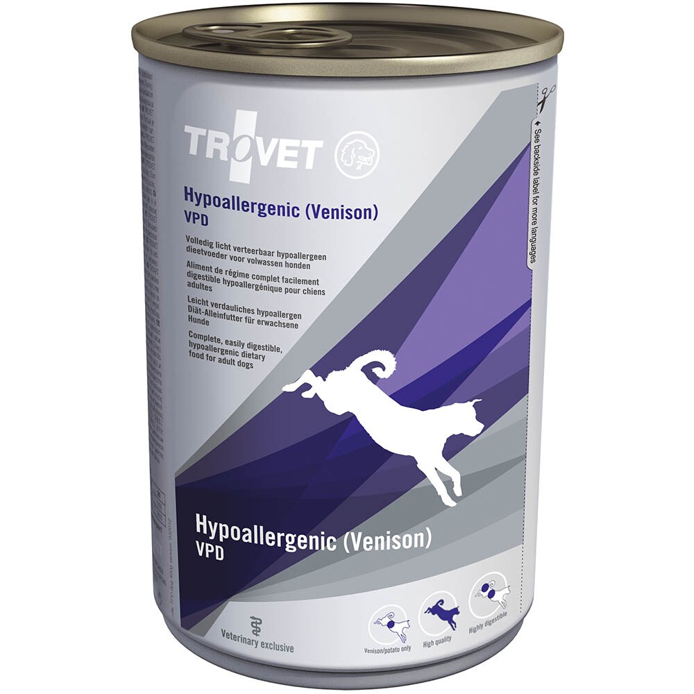 Trovet Hypoallergenic Hirsch-Kartoffel (VPD) Nassfutter für Hunde_0