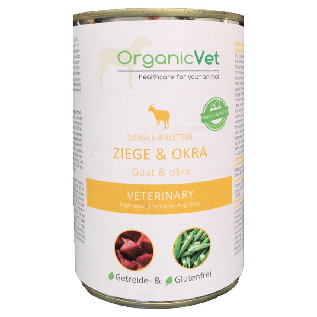 OrganicVet Single-Protein Ziege Nassfutter für Hunde_0