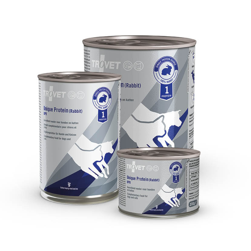 Trovet Unique Protein Kaninchen (UPR) Nassfutter für Hunde und Katzen_0
