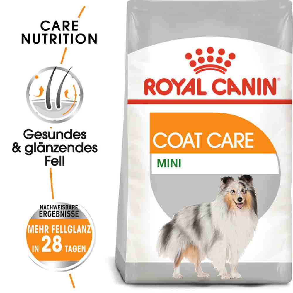 Royal Canin Coat Care Mini Trockenfutter für kleine Hunde für glänzendes Fell_0