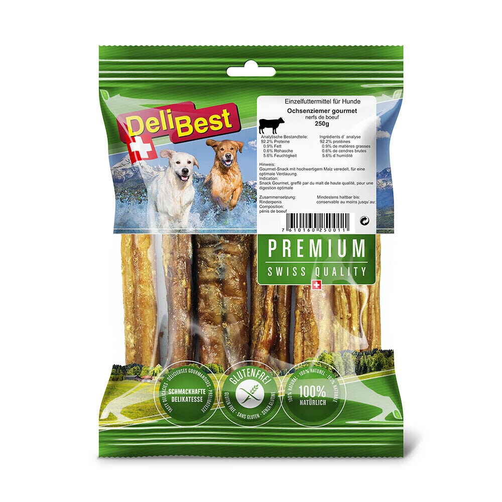 DeliBest Premium Ochsenziemer 15 cm gourmet_0