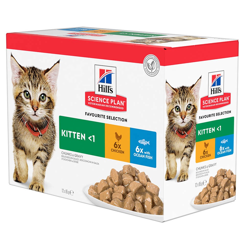 Hills Science Plan Kitten Frischebeutel Multipack_0