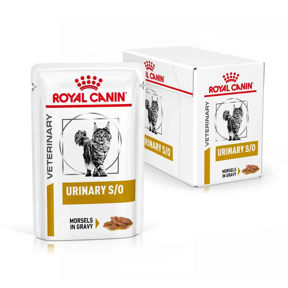 Royal Canin Veterinary Urinary S/O Häppchen in Soße Nassfutter für Katzen_2