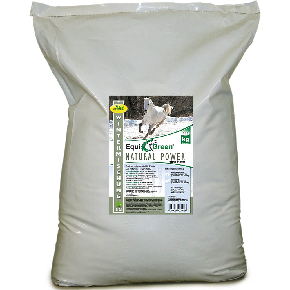 cdVet EquiGreen Natural Power ohne Hafer (Wintermischung)_0