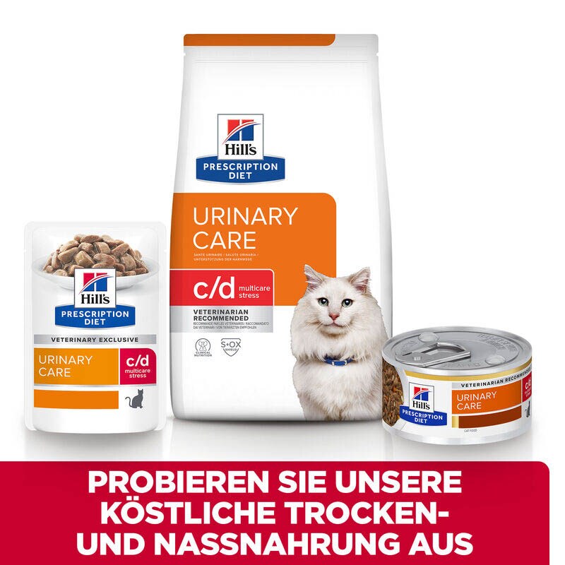 Hills Prescription Diet c/d Multicare Stress Huhn Frischebeutel Katze_5