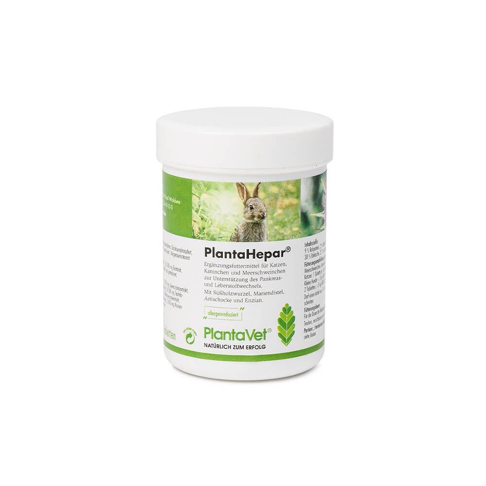 PlantaVet PlantaHepar 200mg Tabletten für Katzen und Kleintiere_1