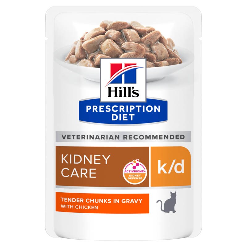 Hills Prescription Diet k/d Huhn Frischebeutel Katze_0