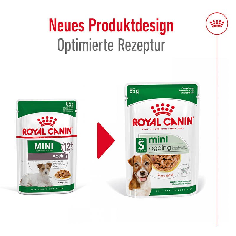 Royal Canin Mini Ageing Feuchtnahrung als Stückchen in Soße (>8. Lebensjahr)_4
